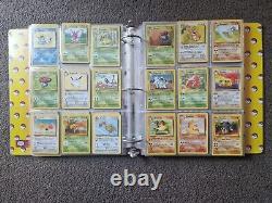 100% complete pokemon cards base set, jungle, fossil, base set 2 and rocket