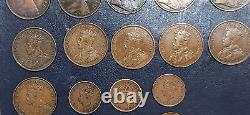1865-1947 Newfoundland Large Cent LOT ALMOST Complete Set