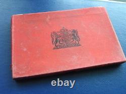 1927 UNC Proof Set complete with red royal mint box