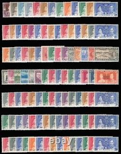 1937 KGVI Coronation omnibus complete set of 202 stamps superb MNH