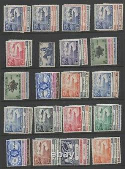 1949 UPU Complete Commonwealth Omnibus issue 310 MLH mint set stamps superb