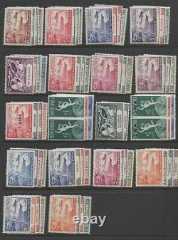 1949 UPU Complete Commonwealth Omnibus issue 310 MNH mint set stamps superb