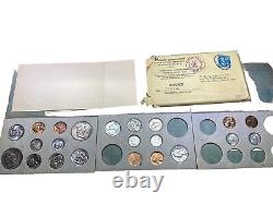 1955-U. S. Mint Uncirculated PDS Complete Set with22 Coins OGP-051124-55