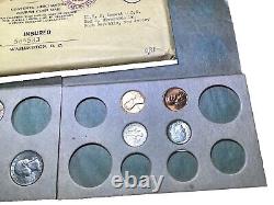 1955-U. S. Mint Uncirculated PDS Complete Set with22 Coins OGP-051124-55