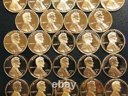 19592020 S Lincoln Penny Choice Gem Proof Run 65 Coin Complete Set US Mint Lot