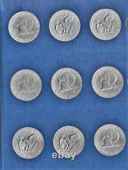 1971-1978 Eisenhower Dollar Complete Set Dansco Album BU