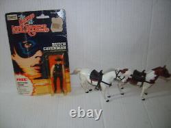 1980 Gabriel Lone Ranger Tonto Cody Cavendish Custer Horses Complete Lot Set
