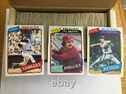 1980 O-Pee-Chee Baseball Complete Set Nr-Mint