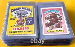 1986 Topps Garbage Pail Kids 4th Series 4 OS4 Complete MINT Set in Card Saver II