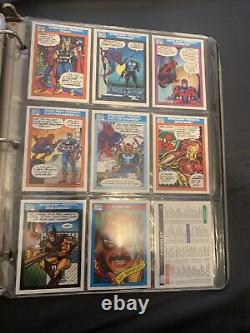 1990 Impel Marvel Universe Series 1 Near Mint Complete Set + Holos