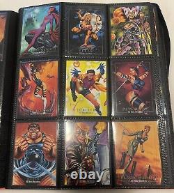 1992 Marvel Masterpiece Complete Master Set? Mint Condition All Complete Mint