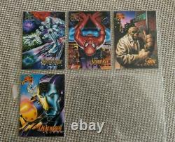 1995 Marvel Masterpieces Complete 22 Card Canvas Chase Set Nm/Mint