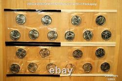 1999 2009 Complete Mint Packaged 112 State Quarter P&D Uncirculated/Satin Set