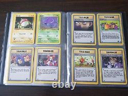 1999 Pokémon 100% Complete Team Rocket Set 83/82 Includes rare Dark Raichu