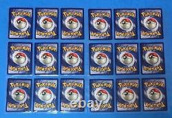 1999 Pokemon BASE Set COMPLETE Non Holo Cards #17-102 Lot Unlimited Edition NM