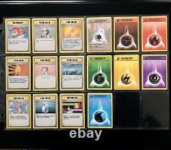 1999 Pokemon Base Set COMPLETE Uncommon Com Cards /102 Lot Unlimited Edition NM+