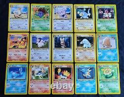 1st Edition Neo Genesis Complete Non Holo Set NM