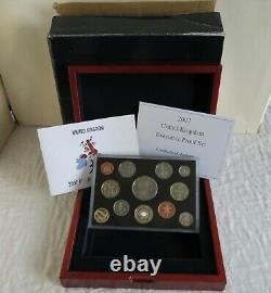 2007 UK ROYAL MINT 12 COIN EXECUTIVE PROOF SET complete