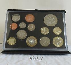 2010 UK ROYAL MINT 13 COIN DELUXE PROOF SET complete