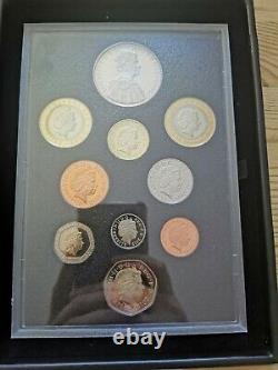 2012 UK ROYAL MINT 10 COIN PROOF SET complete with booklet NO COA