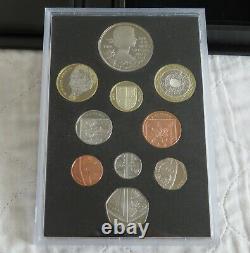 2012 UK ROYAL MINT 10 COIN PROOF SET complete with outer
