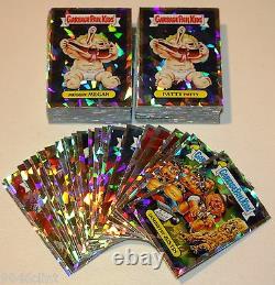 2014 Garbage Pail Kids Chrome 2 Atomic Refractor Set 110 Card Complete Set Rare