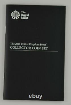 2015 UK ROYAL MINT 13 COIN PROOF COIN SET COLLECTOR EDITION complete