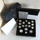 2016 Uk Royal Mint 16 Coin Silver Proof Set Complete