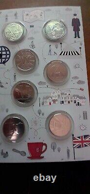 2018 Complete A-Z 26 coin 10p collection in Royal Mint Book Low Mintage full set