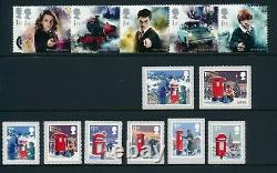 2018 Complete Commemorative Year Set Collection including M/sheets (13/8) U/M