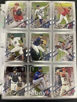 2021 Topps Chrome X Ben Baller 2/5 Autographed Complete Set With Free Refractor