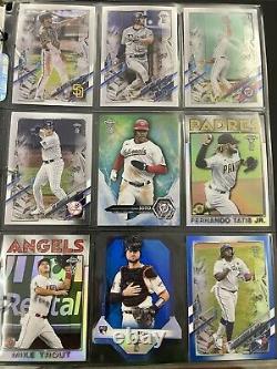 2021 Topps Chrome X Ben Baller 2/5 Autographed Complete Set With Free Refractor