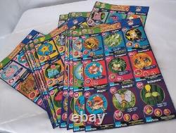 20 Uncut Sheets COMPLETE SET 2 CHARIZARDS Poketrivia Burger King 1999 PSA