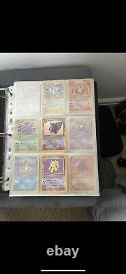 2x Pokémon Binders Complete With Entire Base Set And First Edition Cards