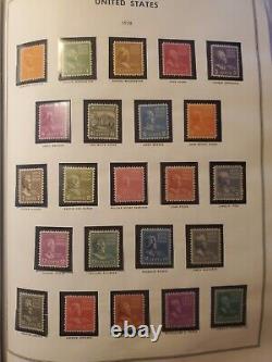 803-34 1938 Presidents Collection Of 32 Stamps Mint Stamps Complete Set