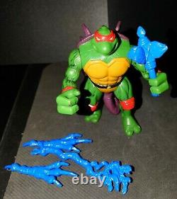 97 Playmates TMNT Teenage Mutant Ninja Turtles Dino SET COMPLETE RARE neca mint