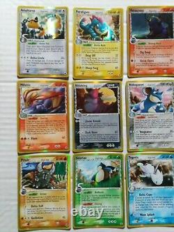 A COMPLETE SET EX DRAGON FRONTIERS 89 CARDS POKEMONS NO EX PRIMES lvx FULL ARTS
