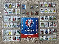 A COMPLETE SET OF 680 x STICKERS AND ALBUM MINT CONDITION PANINI EURO 2016 b