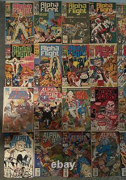 Alpha Flight 1-130 + Annuals Bagged/board Full Run Lot Complete Set 1983 Marvel