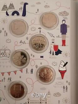 Alphabet 10p Coins Full Set Official Royal Mint Album 2018 A To Z Complete