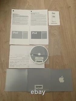Apple iPod Classic 10Gb Windows M8740B/D VERY RARE Complete Set Nr. Mint