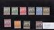 Barbados 1892-1903 Set Complete Mint Less 10d