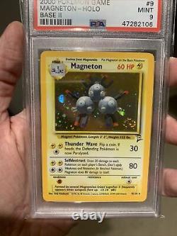 Base Set 2 Complete Holo Collection PSA 9 10 with Swirls Pokemon Mint
