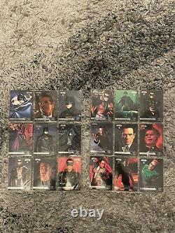 Batman Forever Fleer'95 Ultra complete Master card Set Rare Hard To Find Mint
