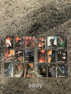 Batman Forever Fleer'95 Ultra complete Master card Set Rare Hard To Find Mint