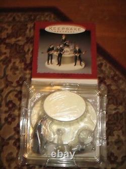 Beatles Hallmark 1994 Keepsake Ornament Gift Set Signed/rogers Complete Mint