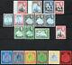 Bermuda 1938 Kgvi Complete Set Of Mint Stamps Value To £1 Shades Lightly Mounted