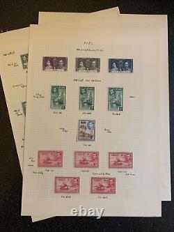 British Commonwealth FIJI 1938 KGVI Set COMPLETE Mint Hinged