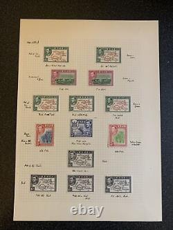 British Commonwealth FIJI 1938 KGVI Set COMPLETE Mint Hinged