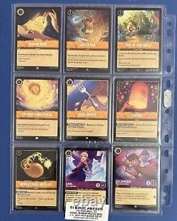 COMPLETE Non-Foil Set of Disney Lorcana TCG 204/204 English MINT The First ED